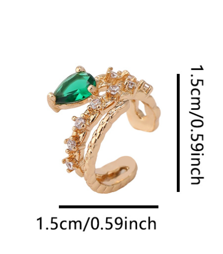 Seren | Cuff-Ohrring mit Schlangencharme