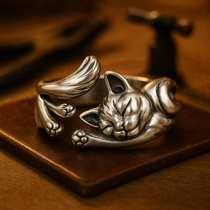 Velisse | Sofistizierter Retro-Ring mit romantischem Touch