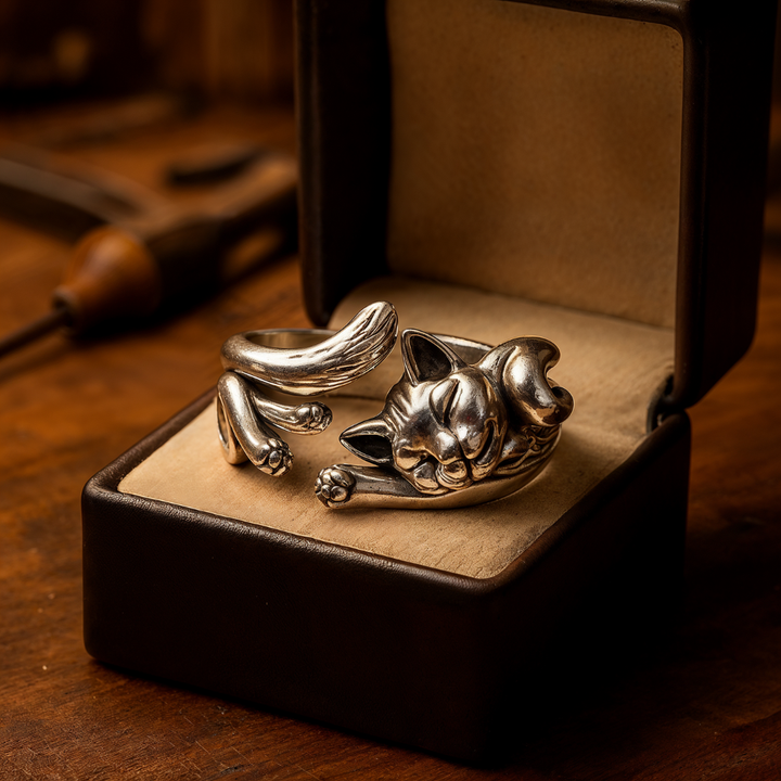 Velisse | Sofistizierter Retro-Ring mit romantischem Touch
