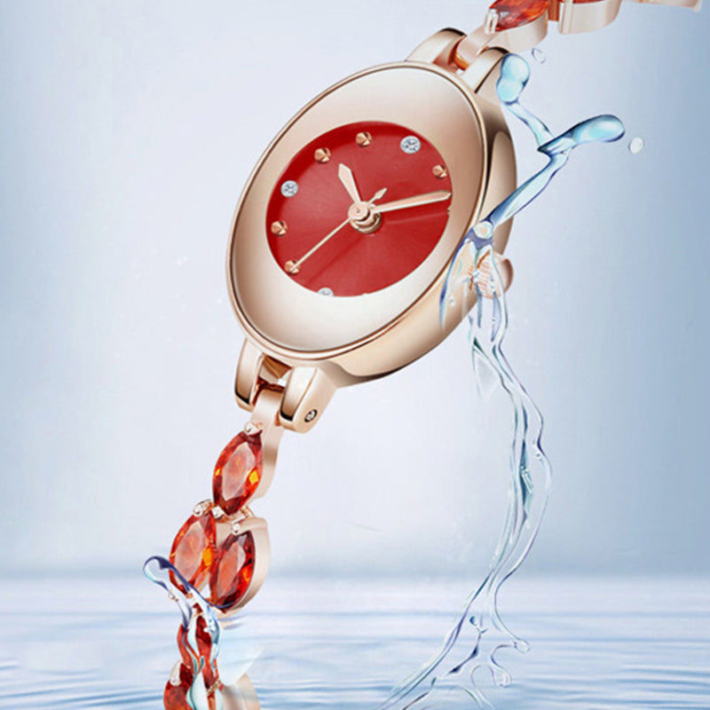 Doreya | Armbanduhr für Frauen mit farbigen Zirkonias