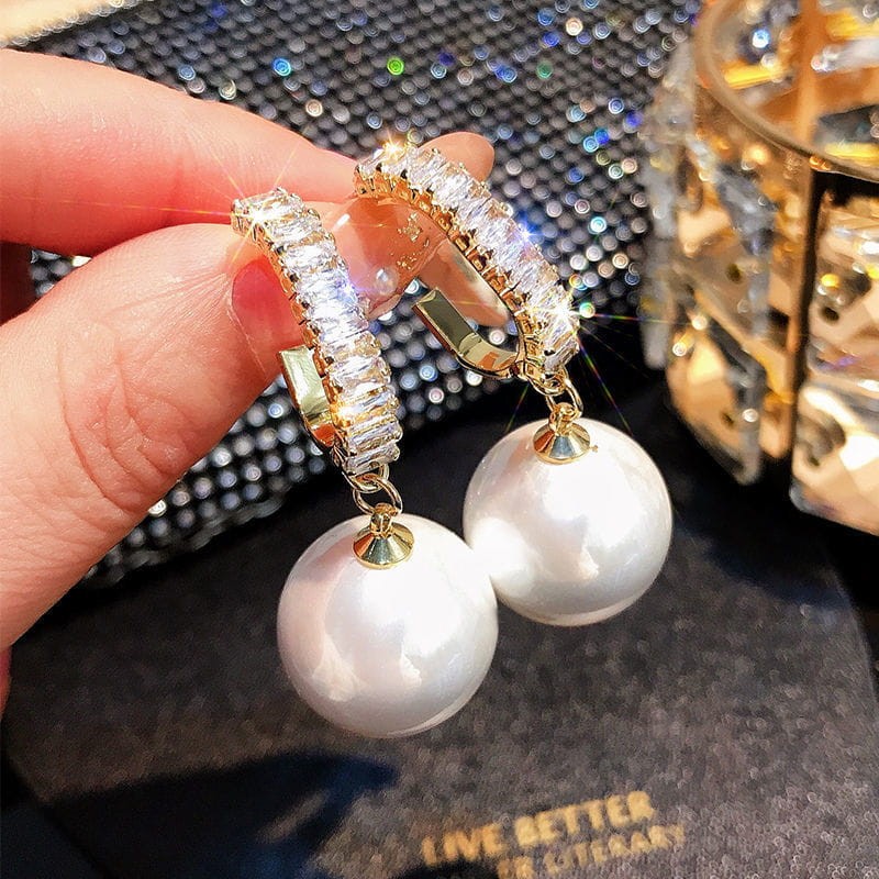 Joreline | Ohrringe Crystal Pearl