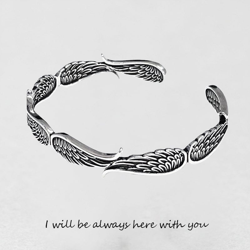 Celestium | Vintage-Armband mit Engelshörnern aus Silber
