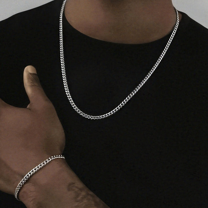Tennyson | Set aus Halskette und Armband mit modernem urbanem Stil