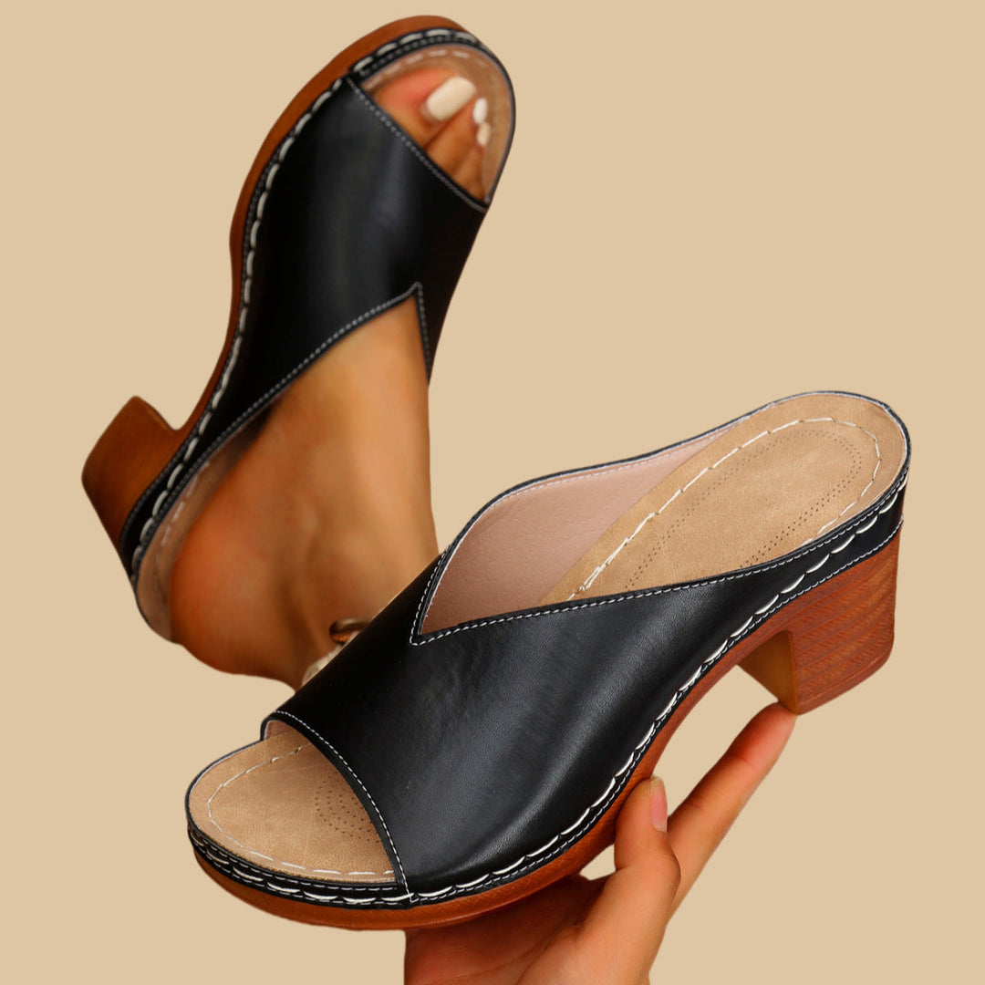 Javora | Hochhackige orthopädische Sandalen