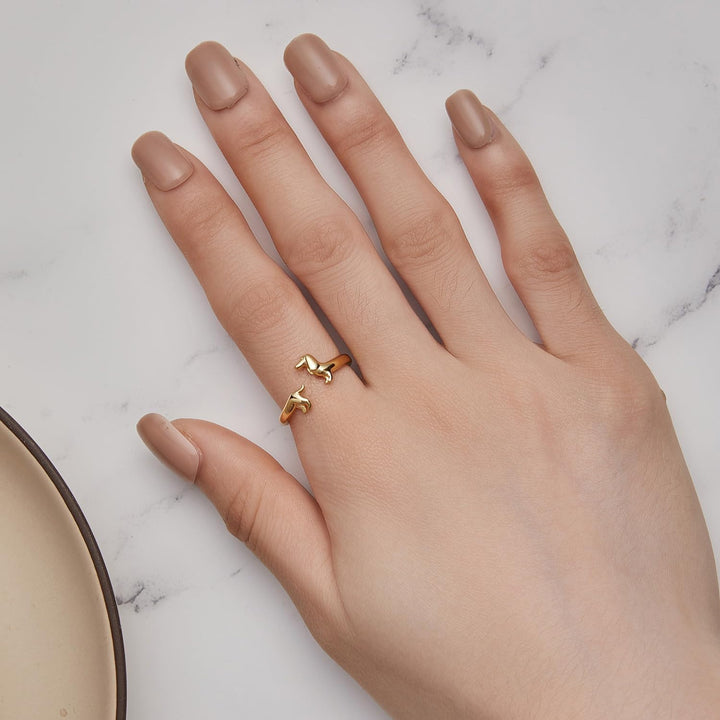 Perrira | Minimalistischer Dackelring