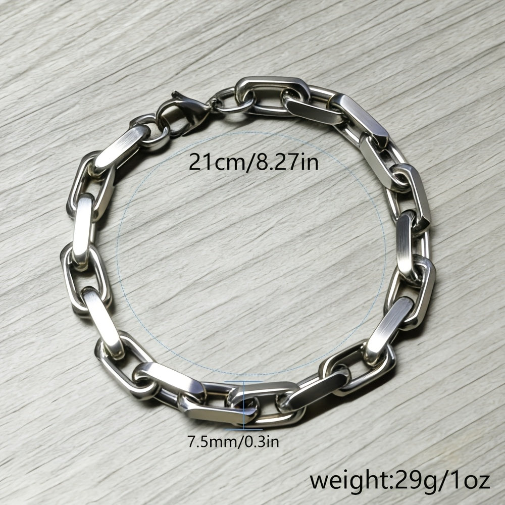 Rylan | Herrenarmband mit ineinandergreifenden Gliedern