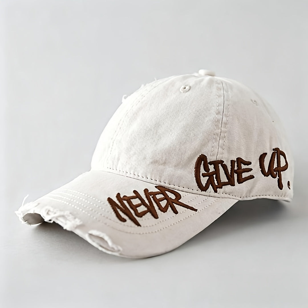 Veltrano | Gib niemals auf! Abgenutzte Cap