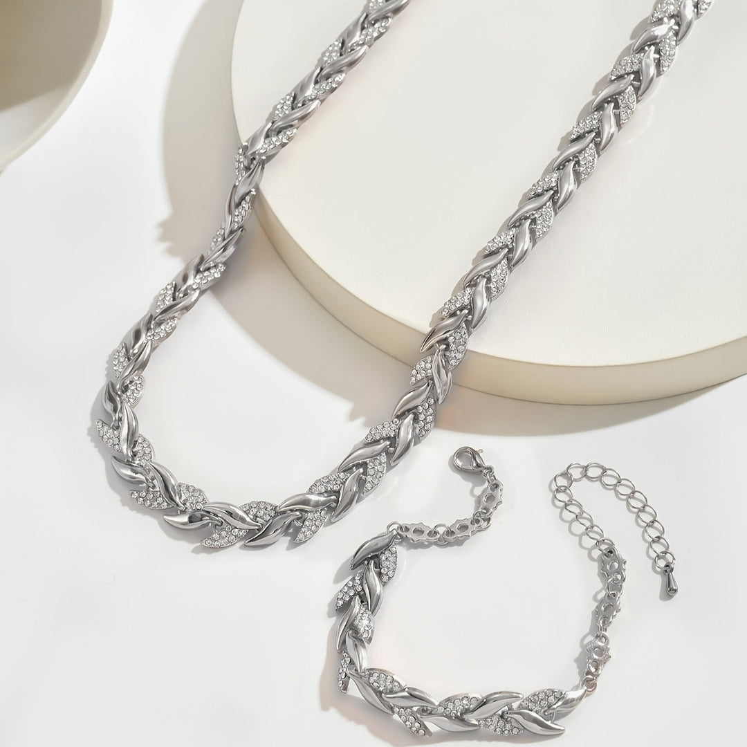 Ivessia | Handgefertigtes Set aus Fischschwanz-Anhänger und Armband