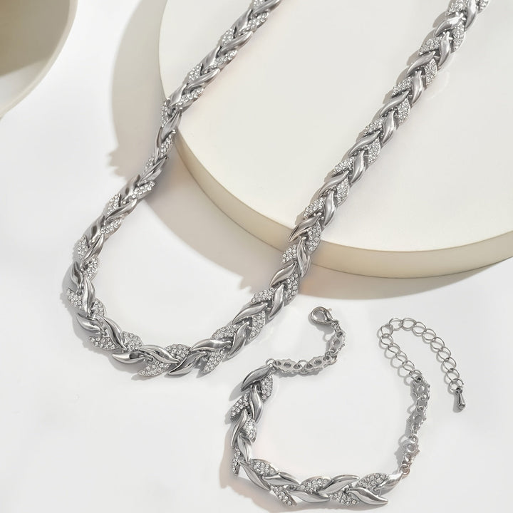 Ivessia | Handgefertigtes Set aus Fischschwanz-Anhänger und Armband
