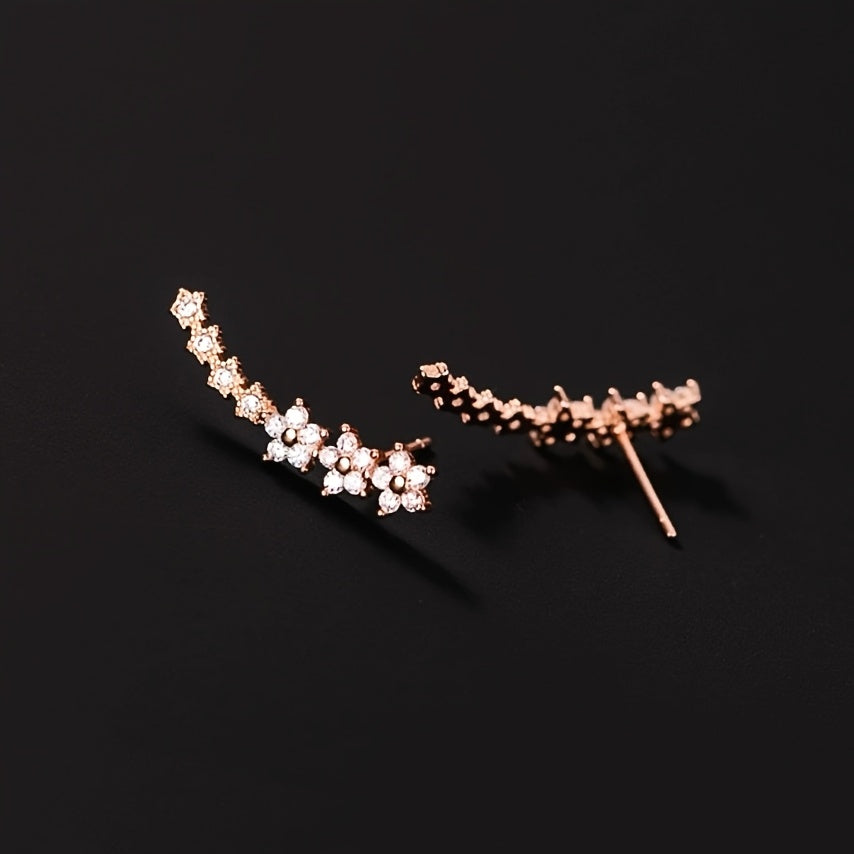 Soreya | Elegante Blumenohrringe mit zeitlosem Stil