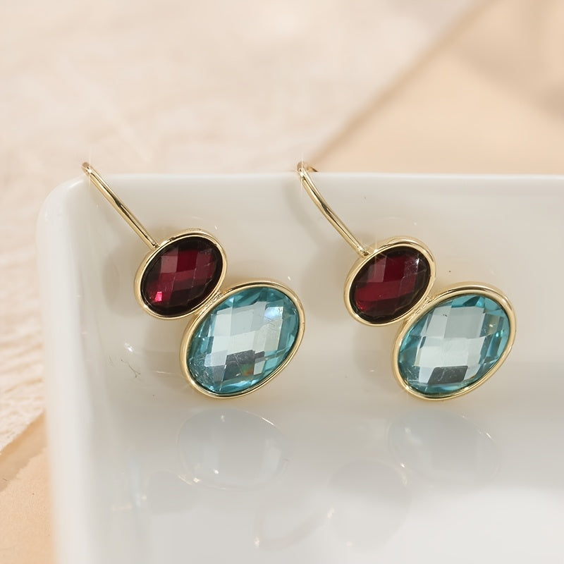 Perla | Ovalförmige Ohrringe mit Elegantem Handwerksdesign