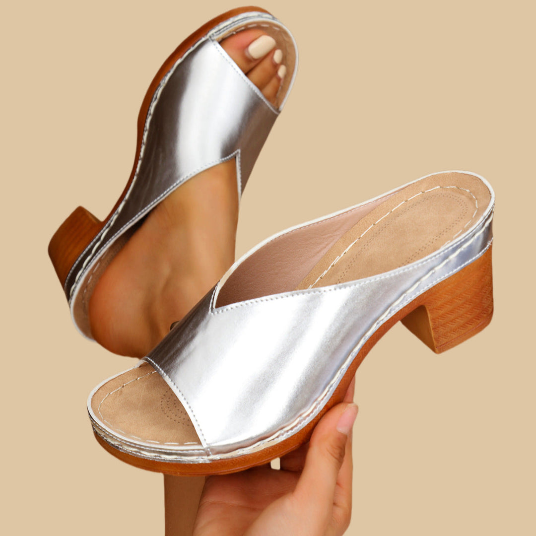 Javora | Hochhackige orthopädische Sandalen