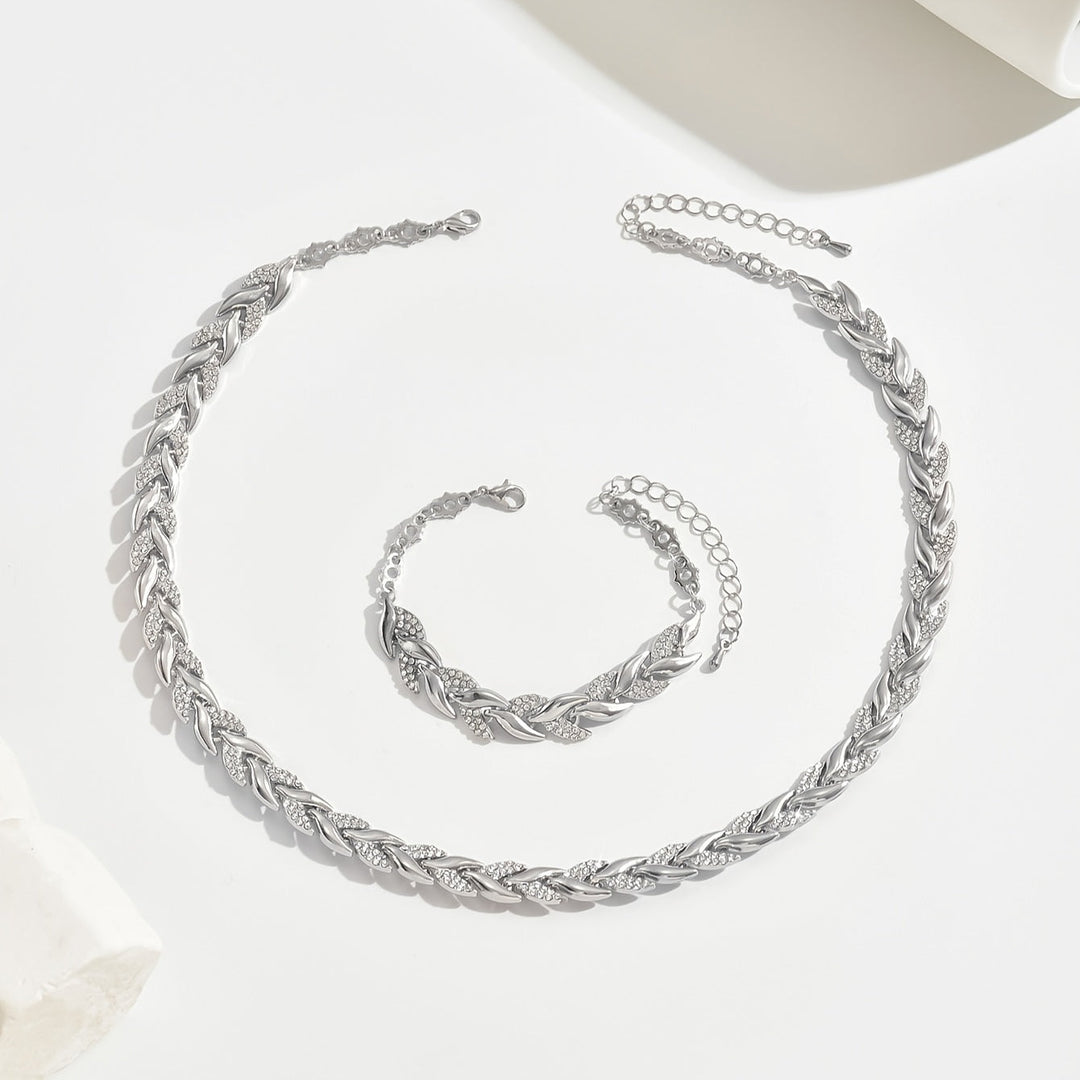 Ivessia | Handgefertigtes Set aus Fischschwanz-Anhänger und Armband