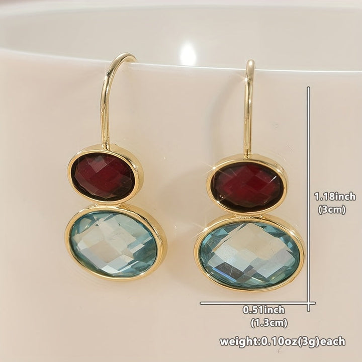 Perla | Ovalförmige Ohrringe mit Elegantem Handwerksdesign