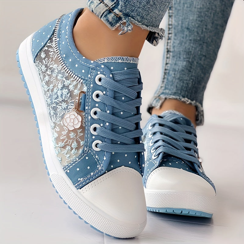 Victoria | Atmungsaktive Blumen-Sneaker mit leichtem Design und maximalem Komfort