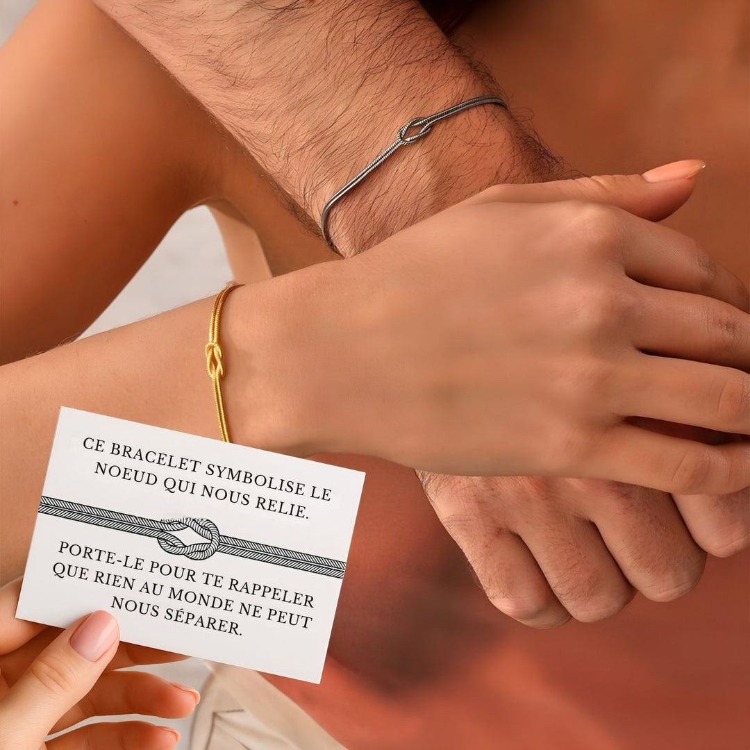Coravanté | Personalisierbares Knotarmband mit elegantem Touch