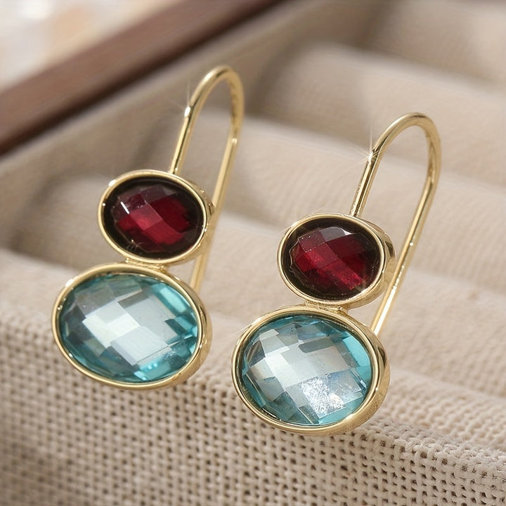 Perla | Ovalförmige Ohrringe mit Elegantem Handwerksdesign