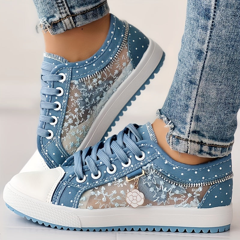 Victoria | Atmungsaktive Blumen-Sneaker mit leichtem Design und maximalem Komfort