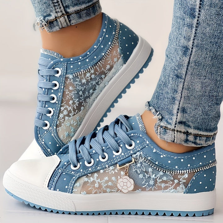 Victoria | Atmungsaktive Blumen-Sneaker mit leichtem Design und maximalem Komfort