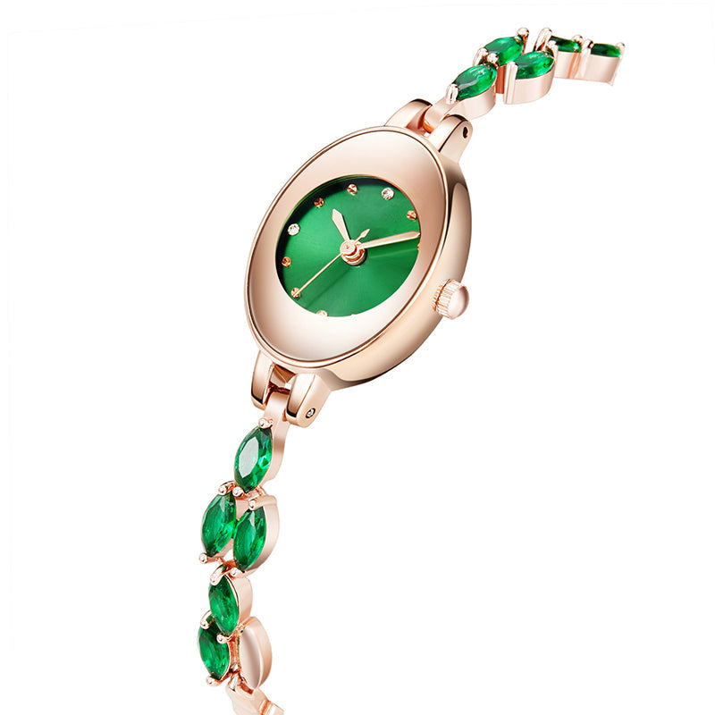 Doreya | Armbanduhr für Frauen mit farbigen Zirkonias