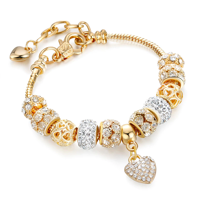 Javira | Modulare, goldene Armbänder, die in der Länge verstellbar sind