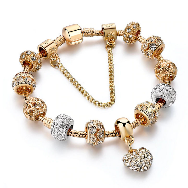 Javira | Modulare, goldene Armbänder, die in der Länge verstellbar sind
