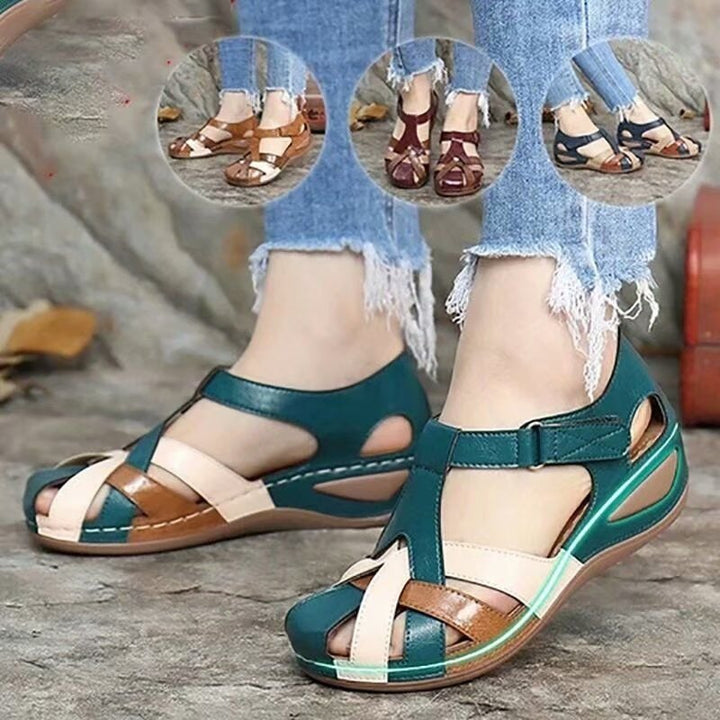 Thea | Damen-Wedgesandalen