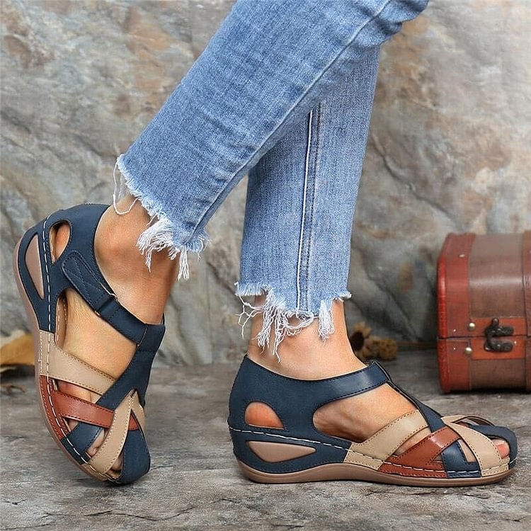 Thea | Damen-Wedgesandalen