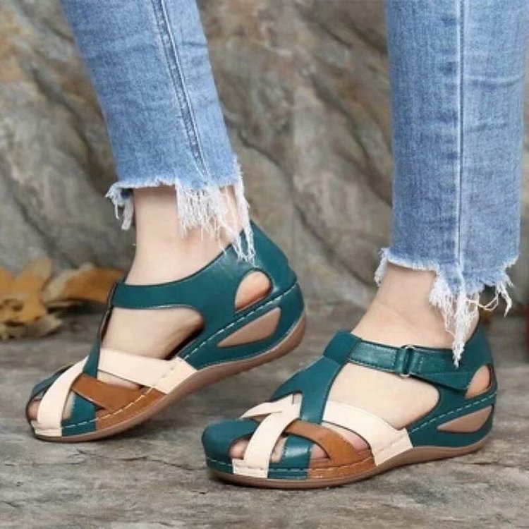Thea | Damen-Wedgesandalen