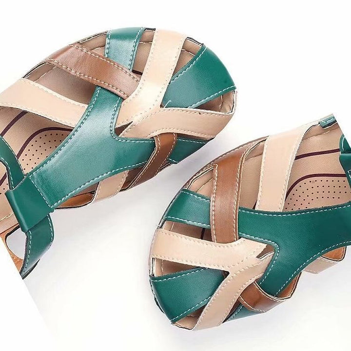 Thea | Damen-Wedgesandalen
